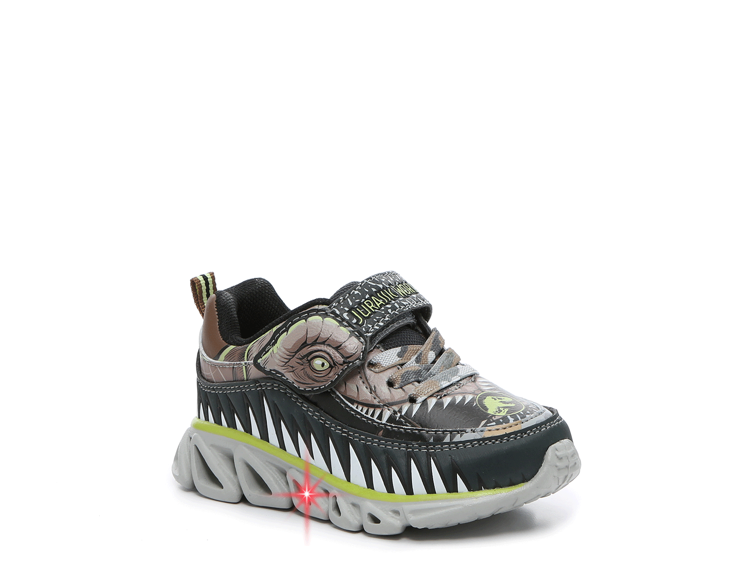 Jurassic World Sneakers Shoes Size 6 7 8 9 10 11 12 Light Up Toddler New Boys 